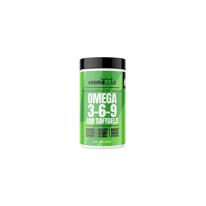 Omega 3-6-9, 120 Gelule moi, Hiro Lab